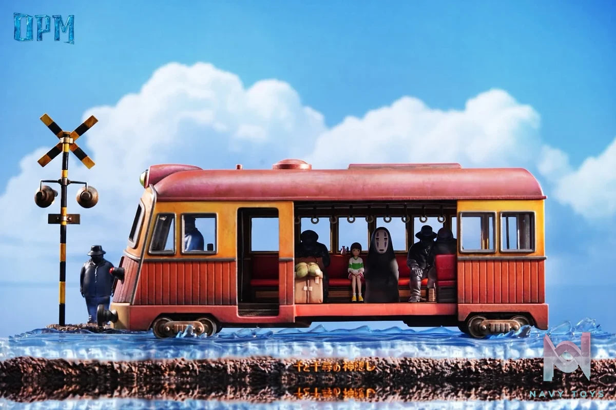 Bus on the sea resin statue opm studio anime figure