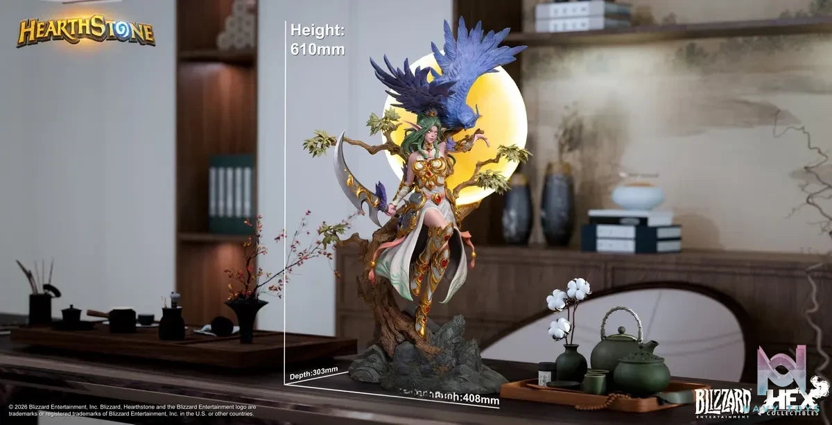 HEX Collectibles X Blizzard Entertainment – Blizzard Signature Tyrande Statue HEXHS19 (Licensed)