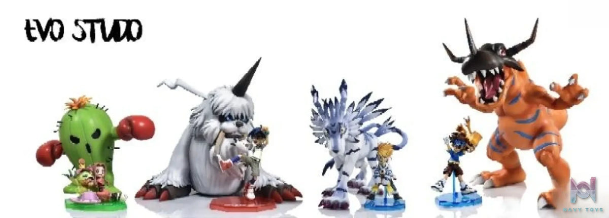 EVO Studio – Digimon Garurumon Champion Series #4
