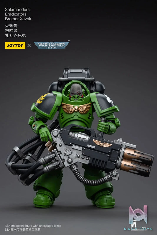 JOYTOY Studio – Warhammer 40,000 Salamanders Eradicators Brother Xavak JT5277 (Licensed)