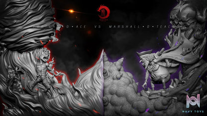 Long Hu Studio – One Piece Blackbeard Marshall D Teach