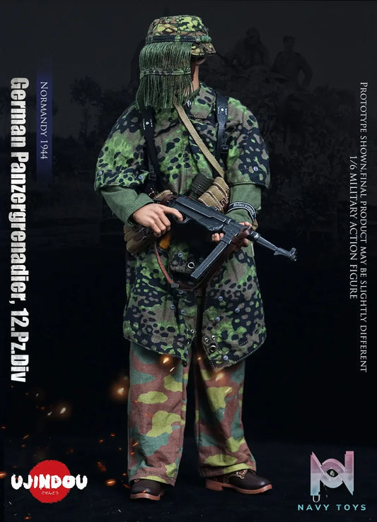 UJINDOU – 1/6 German Panzergrenadier, 12.Pz.Div, Normandy 1944 UD9071 (Licensed)