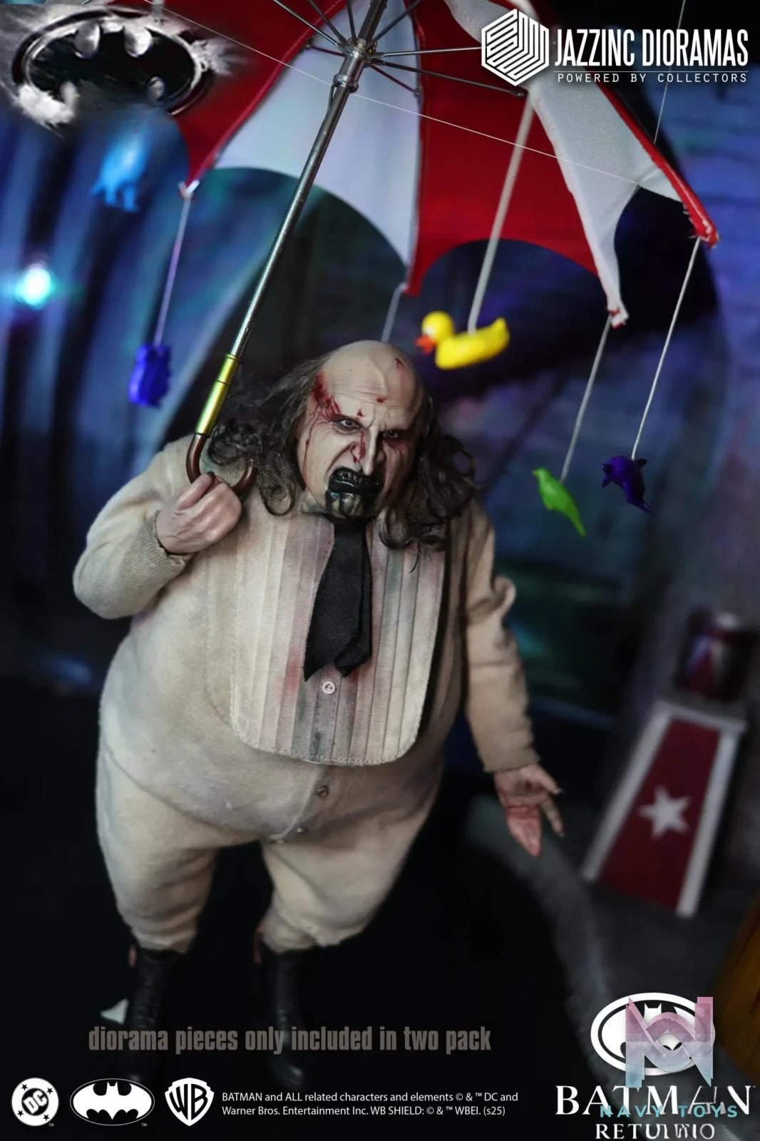 Jazzinc Dioramas Studio – The Sewer Penguin (Batman Returns) 1/6 Scale Figure (Licensed)