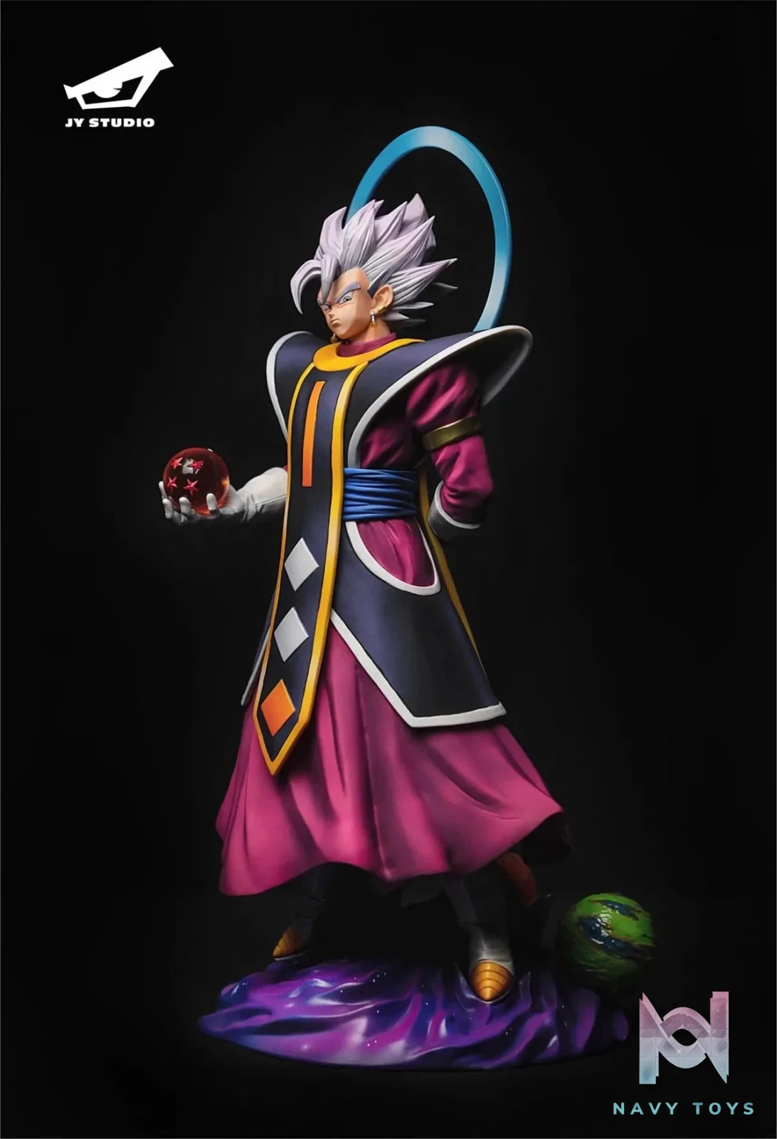 JY Studio - Dragon Ball Daishinkan Vegito resin statue Navy Toys anime figure