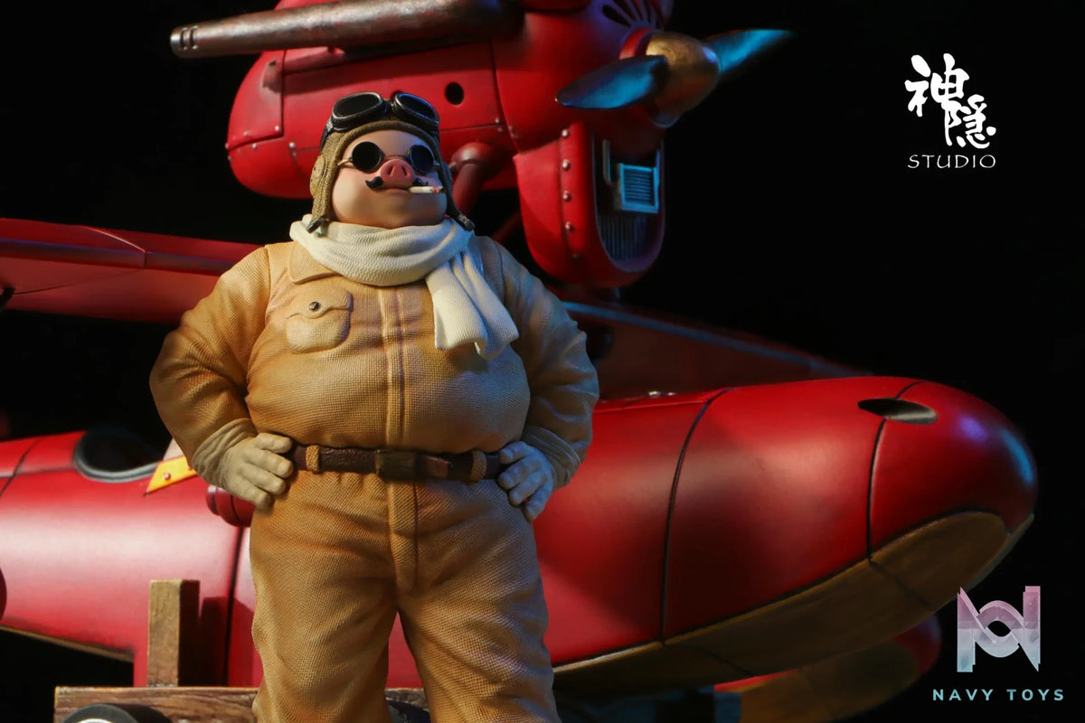 Shen Yin Studio – Porco Rosso Silhouette Moment Series Ace Pilot Marco Pagot