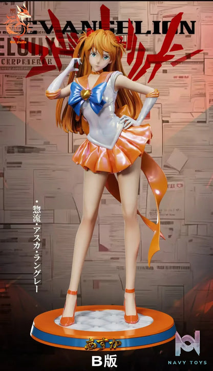 Mei Studio – Soryu Asuka Langley Cosplay Sailor Moon Mina Aino Neon Genesis Evangelion