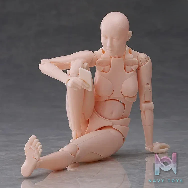 Max factory – Nishimura Style Drawing Doll Olive Gray X Olive FLESH (Licensed)