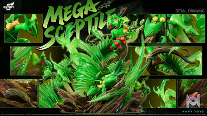 Sylph Studio – Evolution Series Sceptile Family Pokémon