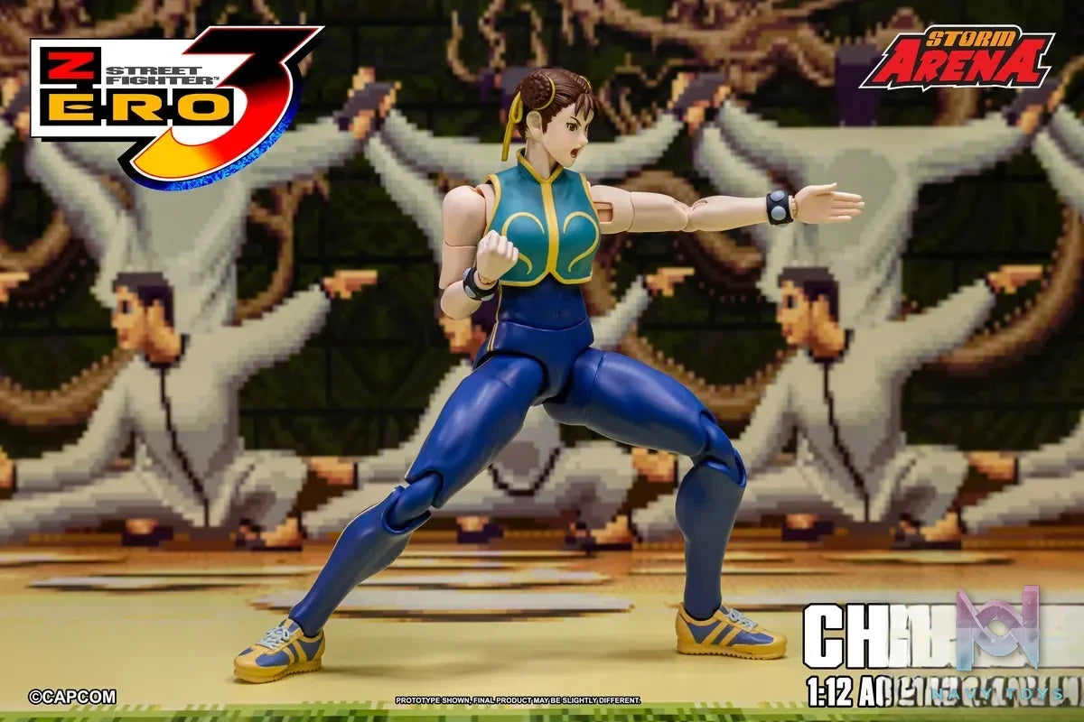 Storm Toys – STREET FIGHTER ZERO 3 CHUN LI 1/12 Action Figure SFSA06 (Licensed)