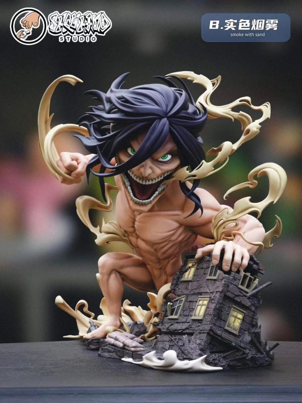 Attack Titan - Attack On Titan - Showhand Studio resin statue shadow hand studio anime figure