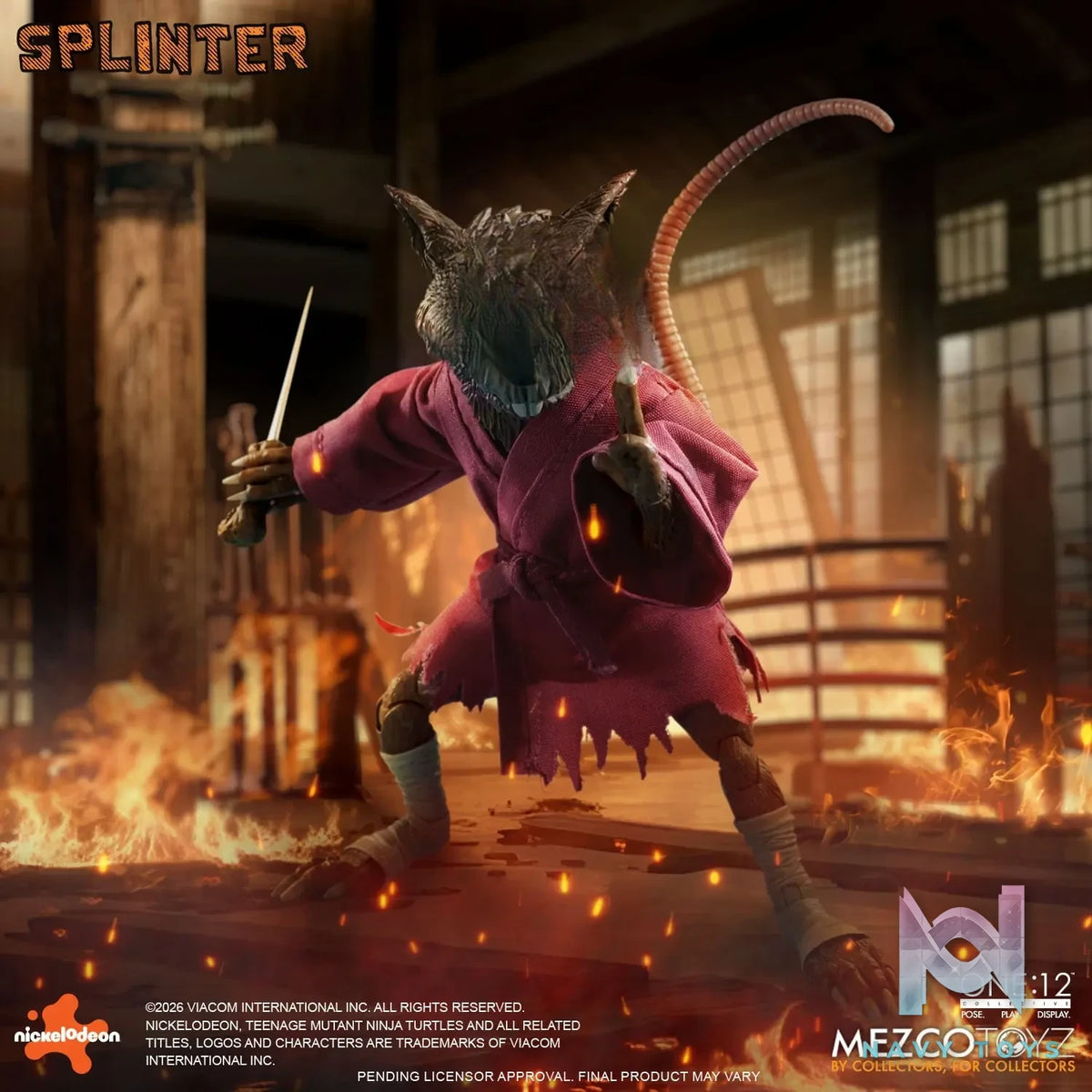 Mezco Studio – 1/12 Collective Splinter (Licensed)