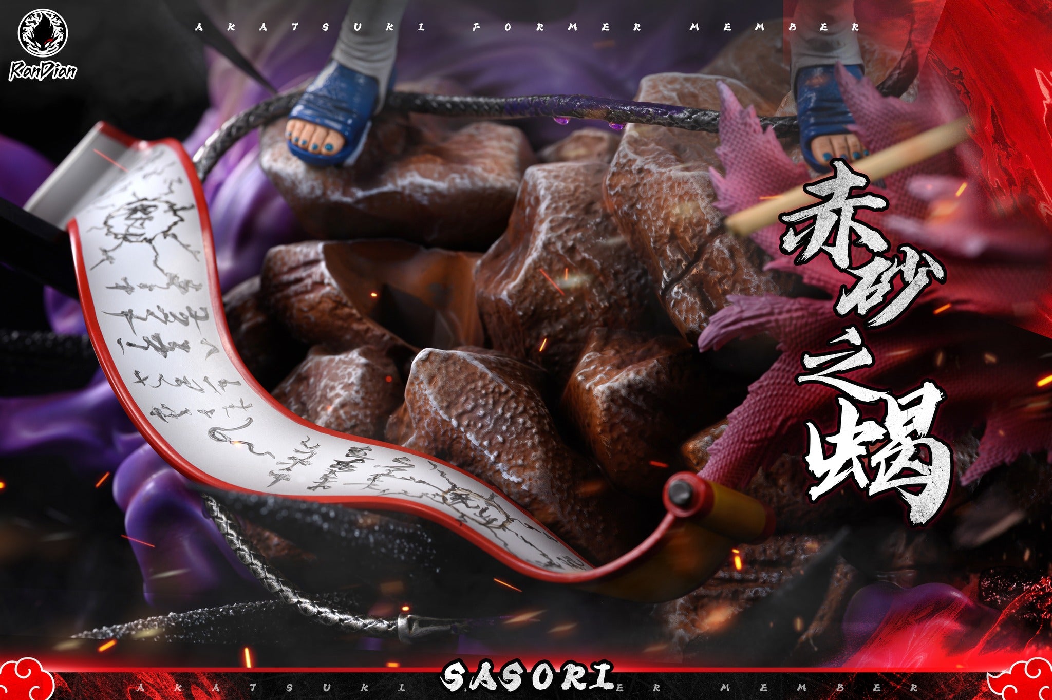 Sasori - RanDian Studio resin statue randian studio anime figure