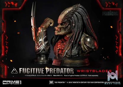 Prime 1 Studio – Life Size Bust The Predator (Film) Fugitive Predator Wristblades LSTPR-02 (Licensed)