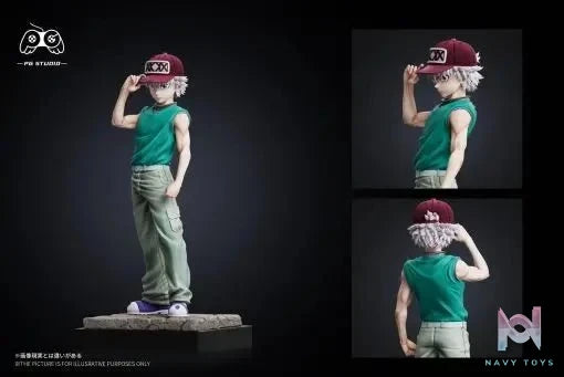 G Studio - Hunter x Hunter -Killua Zoldyck resin statue Navy Toys anime figure
