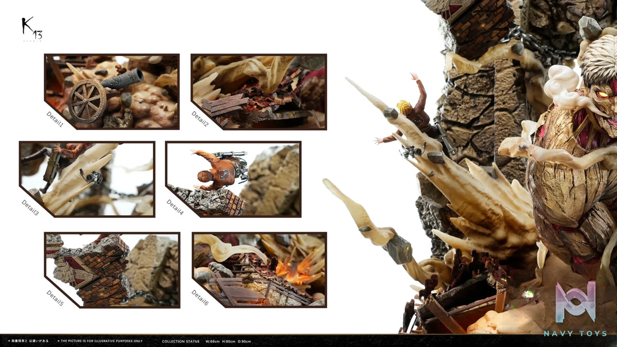 K13 Studio X Poker Monster Studio – Armored Titan Attack On Titan