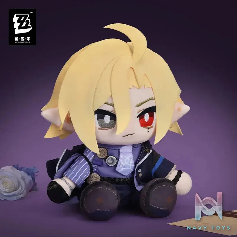 miHoYo – Zenless Zone Zero BiggieAgents Sitting Plush Vivian X Hugo (Licensed)
