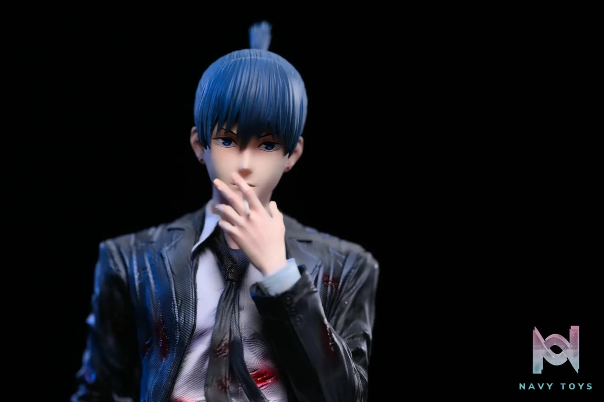 Rain Studio - Chainsaw Man Gun Devil Aki Hayakawa resin statue Navy Toys anime figure