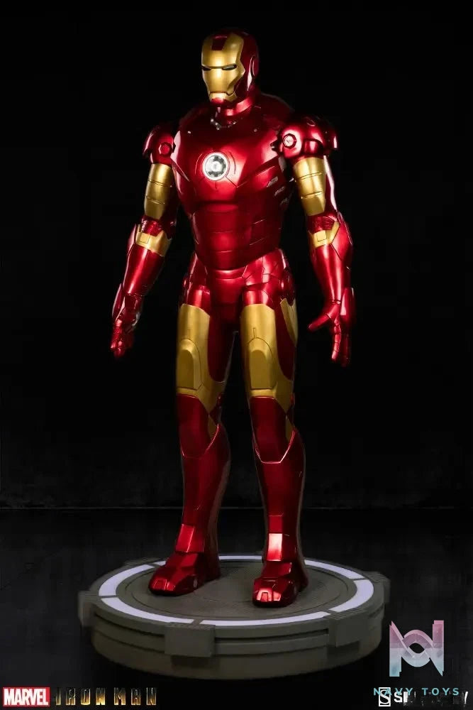 Sideshow Collectibles - Marvel Iron Man Mark III 400310 (Licensed) resin statue Navy Toys anime figure