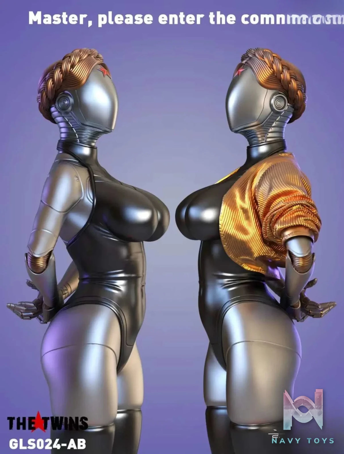 Green Leaf Studio – Atomic Heart – Twin Girl Robot & Refrigerator