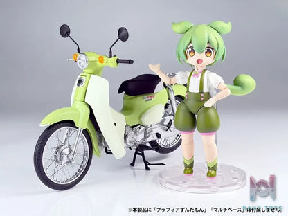 PLUM – 1/12 NEXT Tohoku Zunko: Zundamon Project Honda Super Cub (Zundamon Edition) Plastic Model (Licensed)