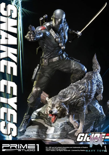 Prime 1 Studio – Premium Masterline G.I. Joe Snake Eyes PMGJ-01 PMGJ-01EX(Licensed)