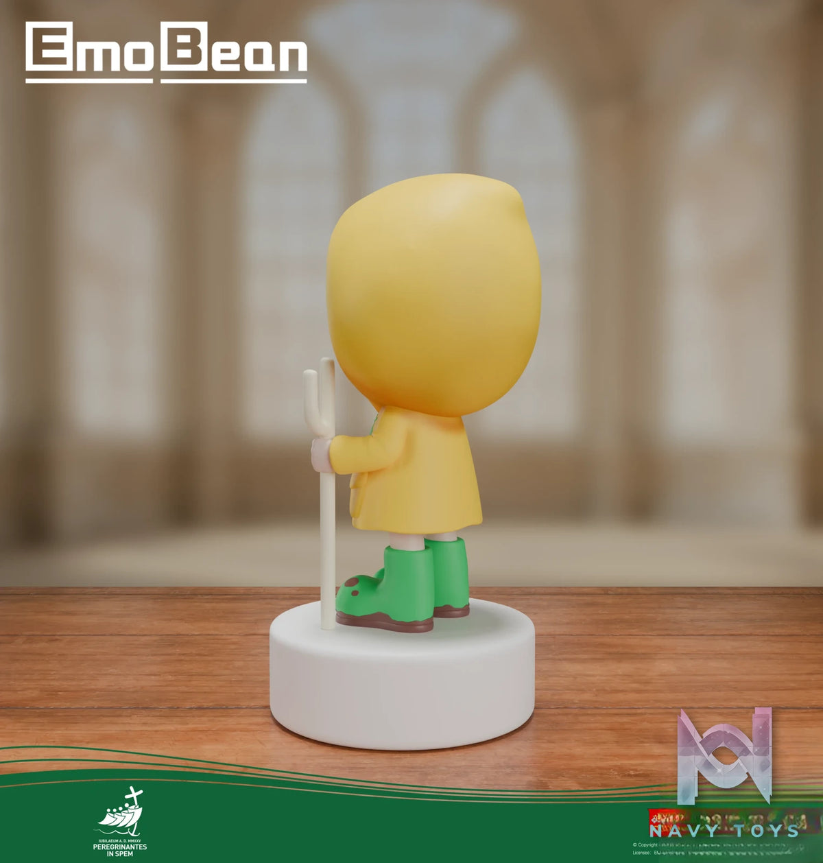 EmoBean – Mascot for Expo 2025: Vatican Doll LUCE (Licensed)