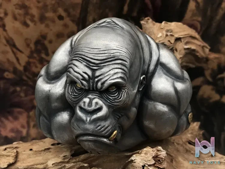 Shou Jiang Studio – Custom Original Design King Kong Men’s Belt Buckle Original