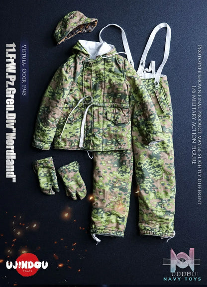 UJINDOU – 1/6 WWII 11. FrW. Pz. Gren. Div “Nordland”, Vistula – Oder 1945 UD9051 (Licensed)