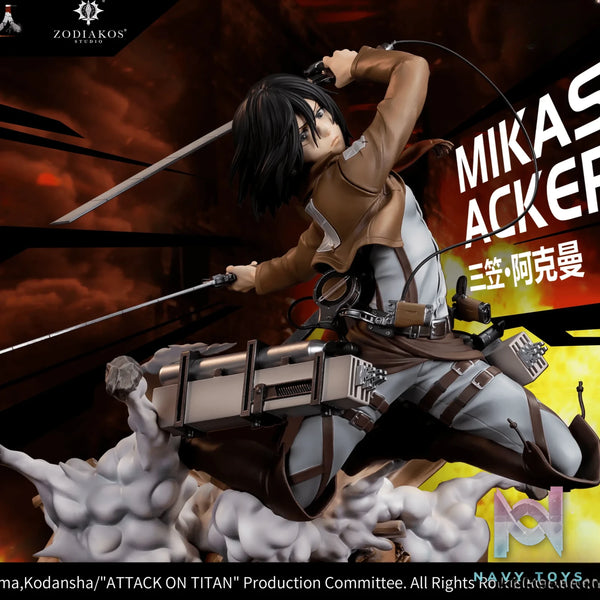 Zodiakos Studio – Attack on Titan Mikasa Ackerman (Licensed)