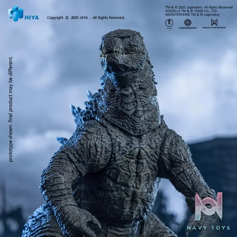 HIYA Toys – 16cm “Godzilla 2014” – Super Movable Heat Ray Godzilla Translucent Ver EBG0079 (Licensed)