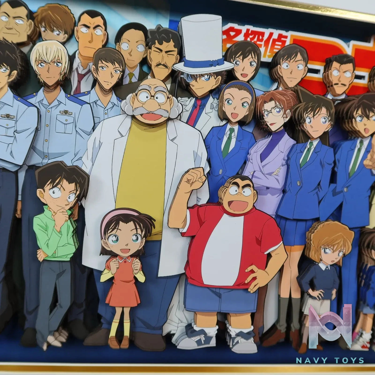 KALA HOME Studio – Detective Conan Multiple Characters #05 3D Decorative Painting Detective Conan