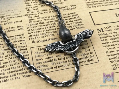 Shou Jiang Studio – Custom Original Design Men’s 4.3mm Eagle Curb Chain Necklace Original