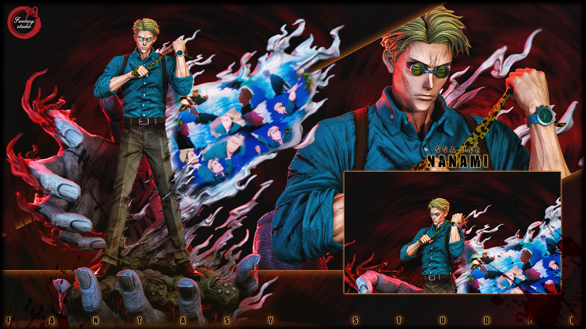 Nanami Kento - Jujutsu Kaisen - Fantasy Studio resin statue Fantasy Studio anime figure