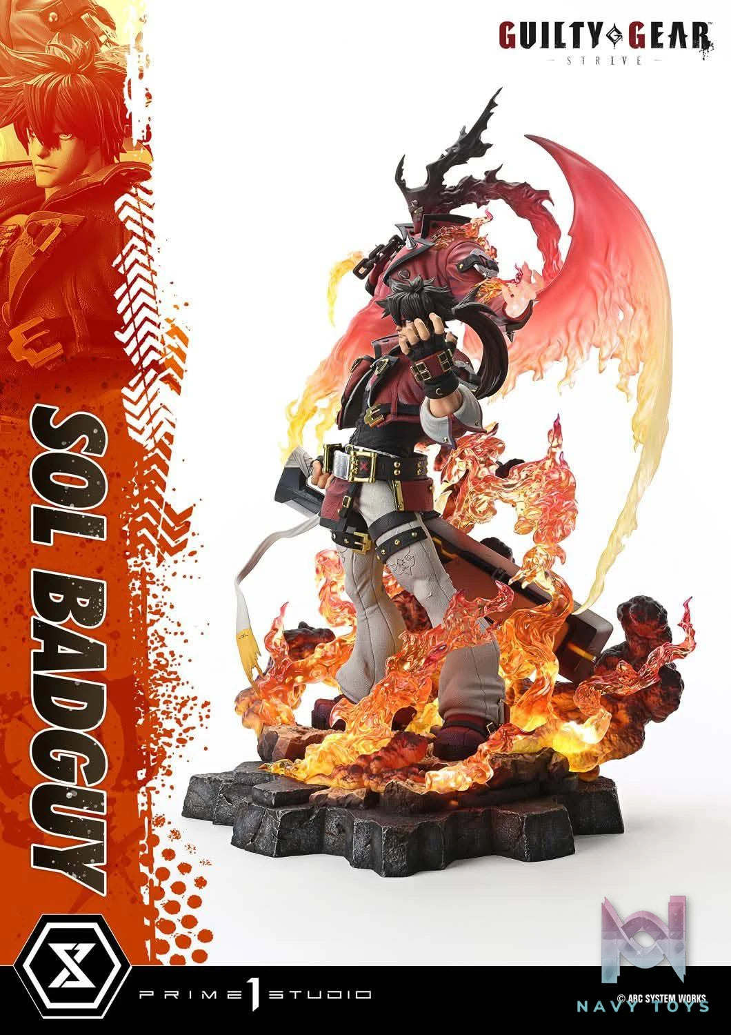 Sol Badguy resin statue prime 1 studio anime figure