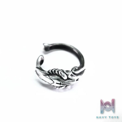 Raven Studio (silver jewelry) – Original Western “Preference” Crow Ear Clips Original