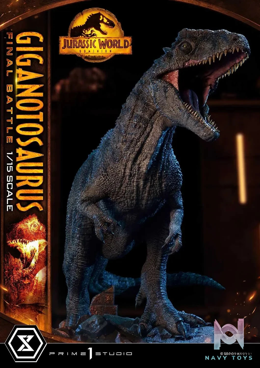 Prime 1 Studio – Legacy Museum Collection Jurassic World: Dominion(Film) Giganotosaurus 1/15 scale LMCJW3-04 LMCJW3-04S (Licensed)