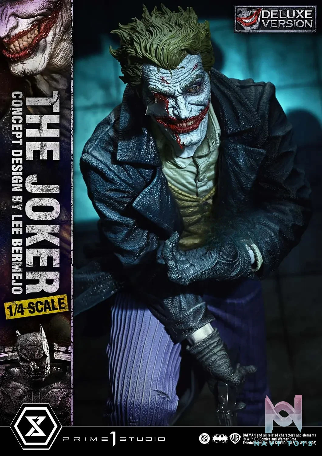 Prime 1 Studio – Ultimate Premium Masterline Batman (Comics) The Joker (Concept Design by Lee Bermejo) UPMDC-15 UPMDC-15DX UPMDC-15DXS (Licensed)