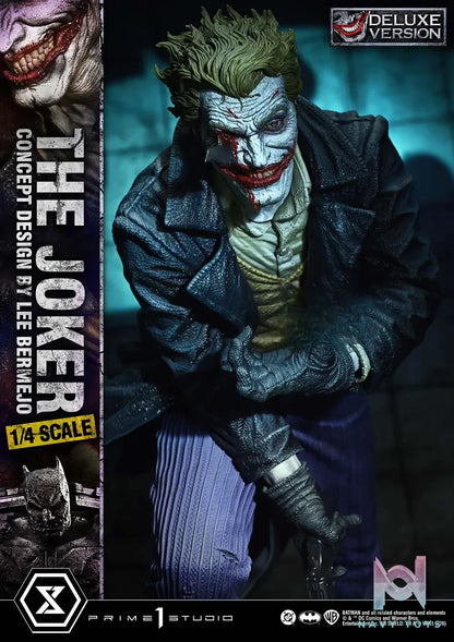 Prime 1 Studio – Ultimate Premium Masterline Batman (Comics) The Joker (Concept Design by Lee Bermejo) UPMDC-15 UPMDC-15DX UPMDC-15DXS (Licensed)