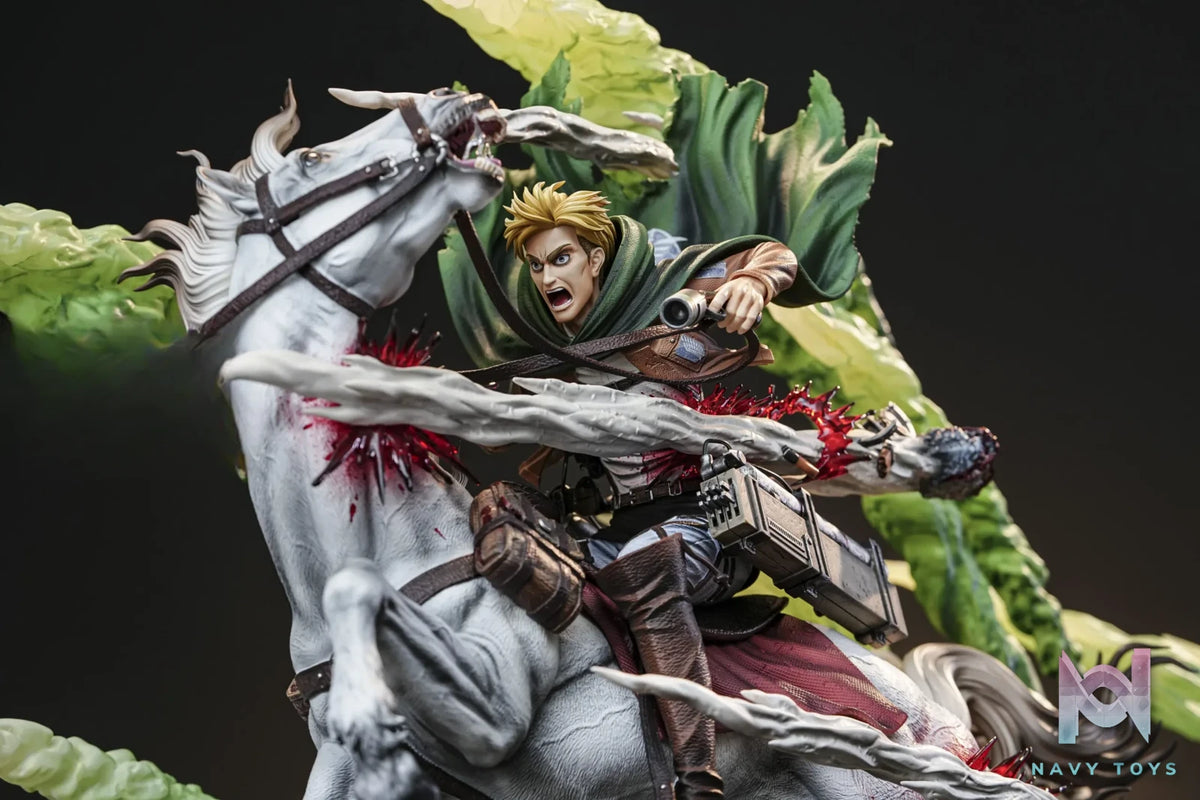 Model Power Studio – Commander Erwin’s Suicide Charge Attack on Titan