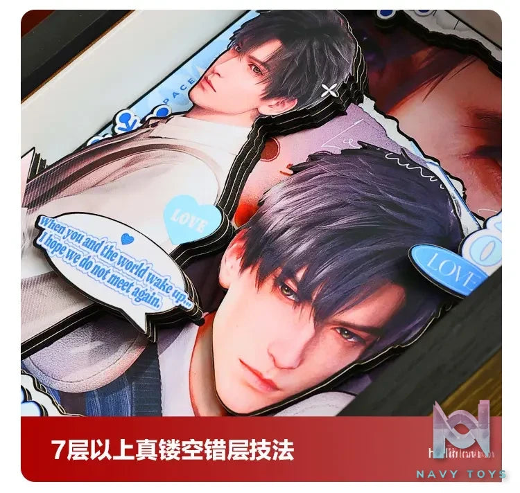 Yu Zhi Jiang Studio – Love and Deepspace Multiple Characters 3D Decorative Painting Love and Deepspace