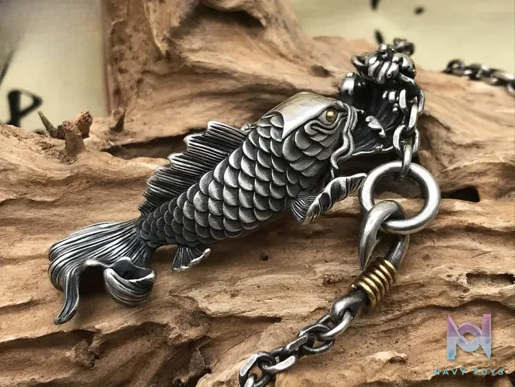 Shou Jiang Studio – Custom Original Design Koi Pendant Original