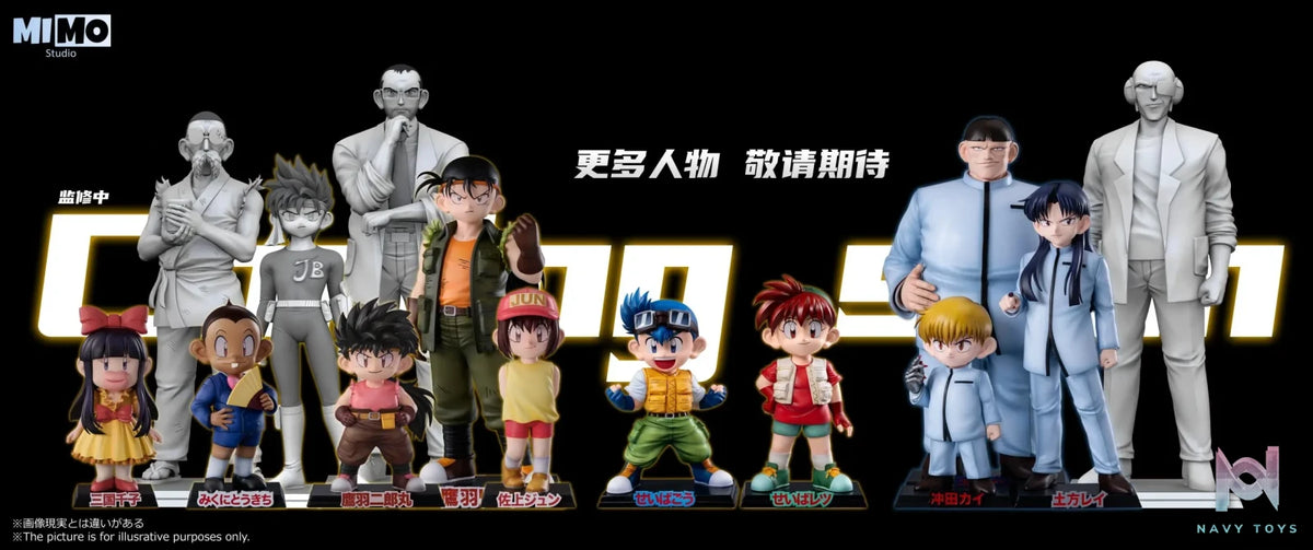 Mimo Studio – Bakusō Kyōdai Let’s & Go!! All Characters Resonance Series Fourth Edition Tokichi Mikuni & Chiiko Mikuni & Jun Sagami
