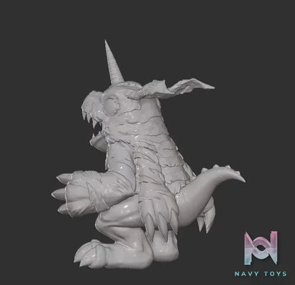 Mine Studio – Digimon Bright and Dark Round 2 – MetalGarurumon & DarkGarurumon