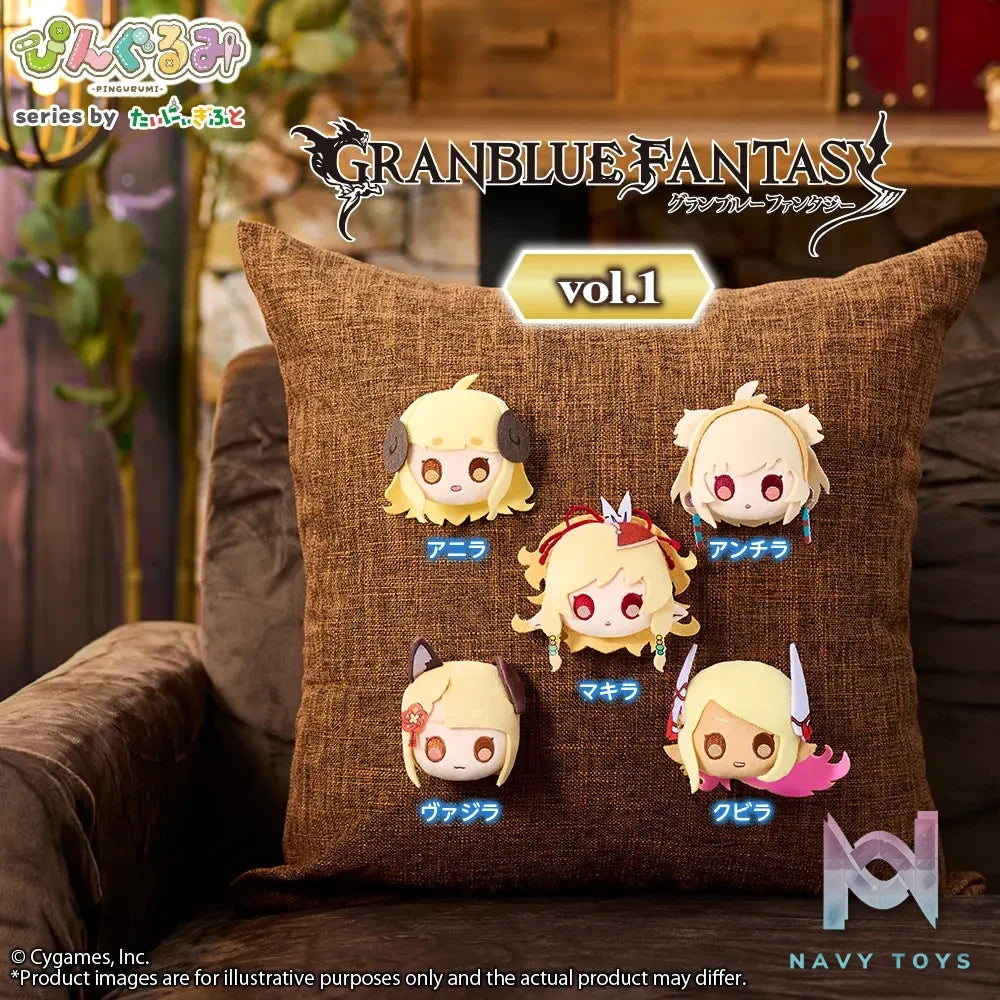 Bushiroad Creative – Granblue Fantasy Plush Badge Vol. 1 (Licensed)