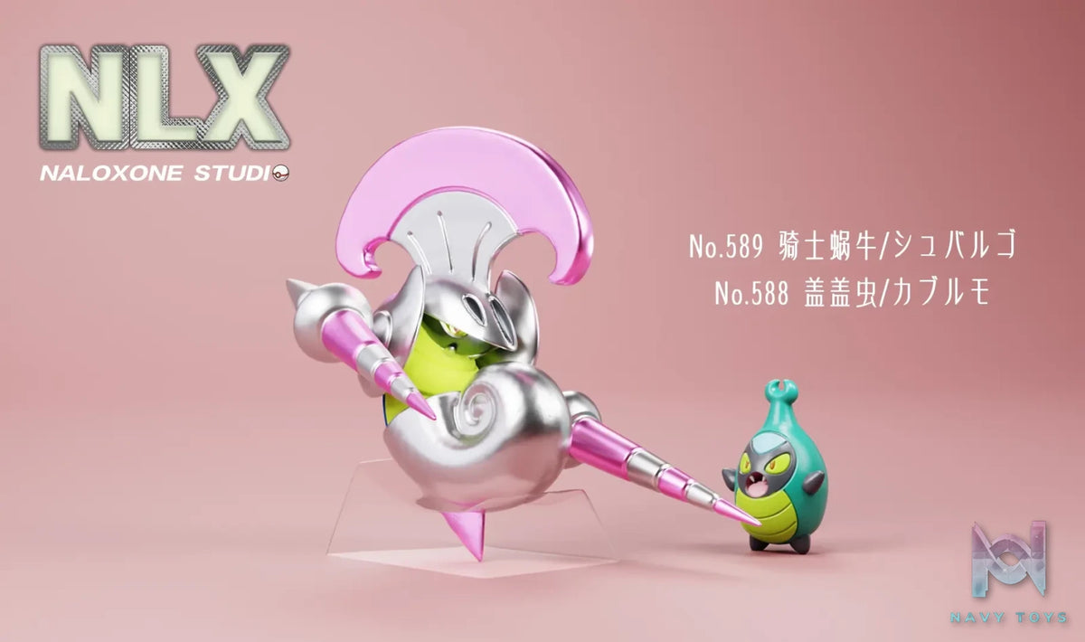 Naloxone Studio – Pokémon Escavalier Evolution Group & Accelgor Evolution Group