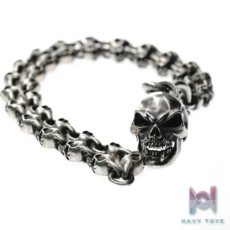 Raven Studio (silver jewelry) – Exclusive Design Small Skull Trophy Necklace Original