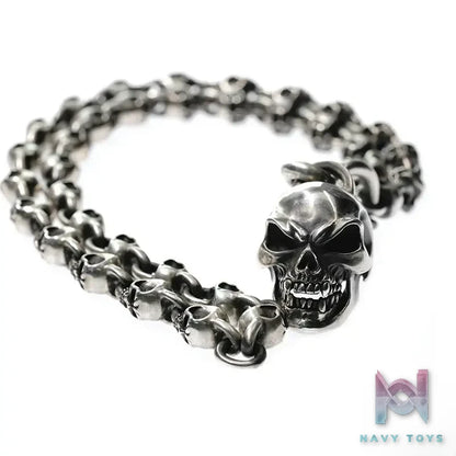 Raven Studio (silver jewelry) – Exclusive Design Small Skull Trophy Necklace Original