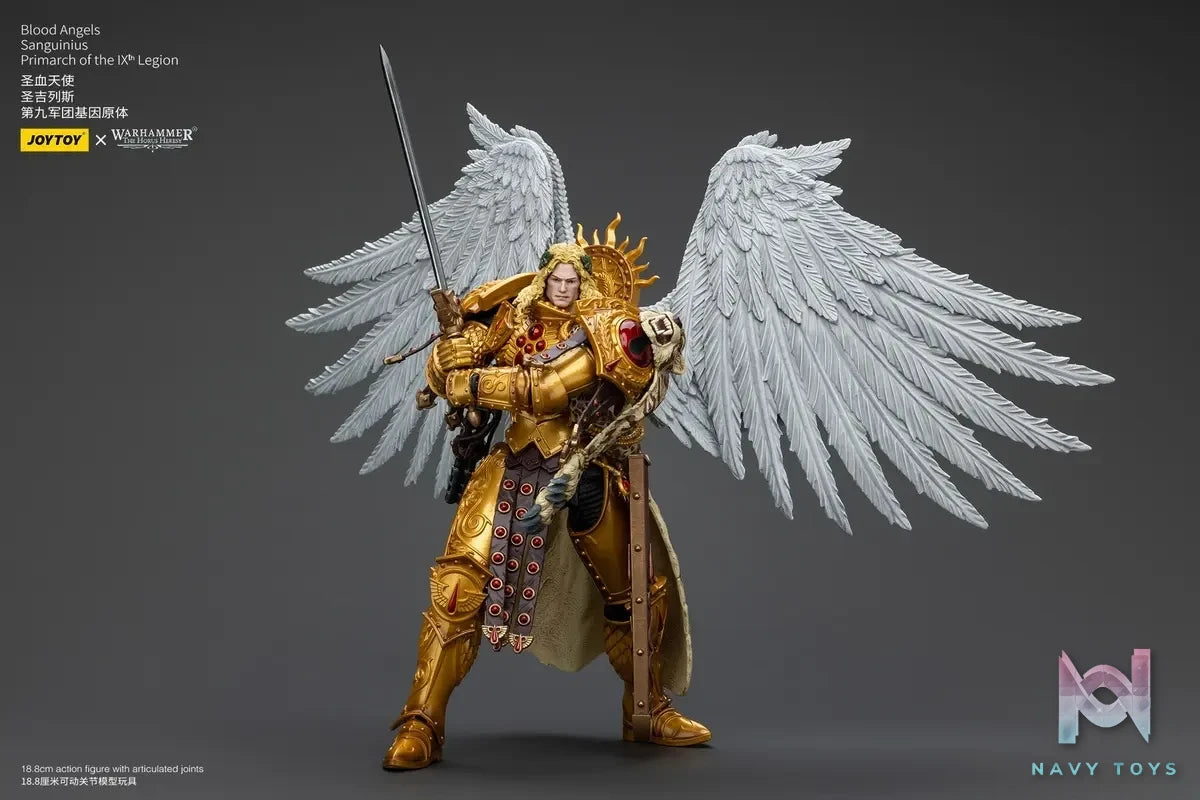 JOYTOY Studio – Warhammer ‘The HorusHeresy’ Blood Angels Sanguinius Primarch of the lXth Legion JT00218 (Licensed)