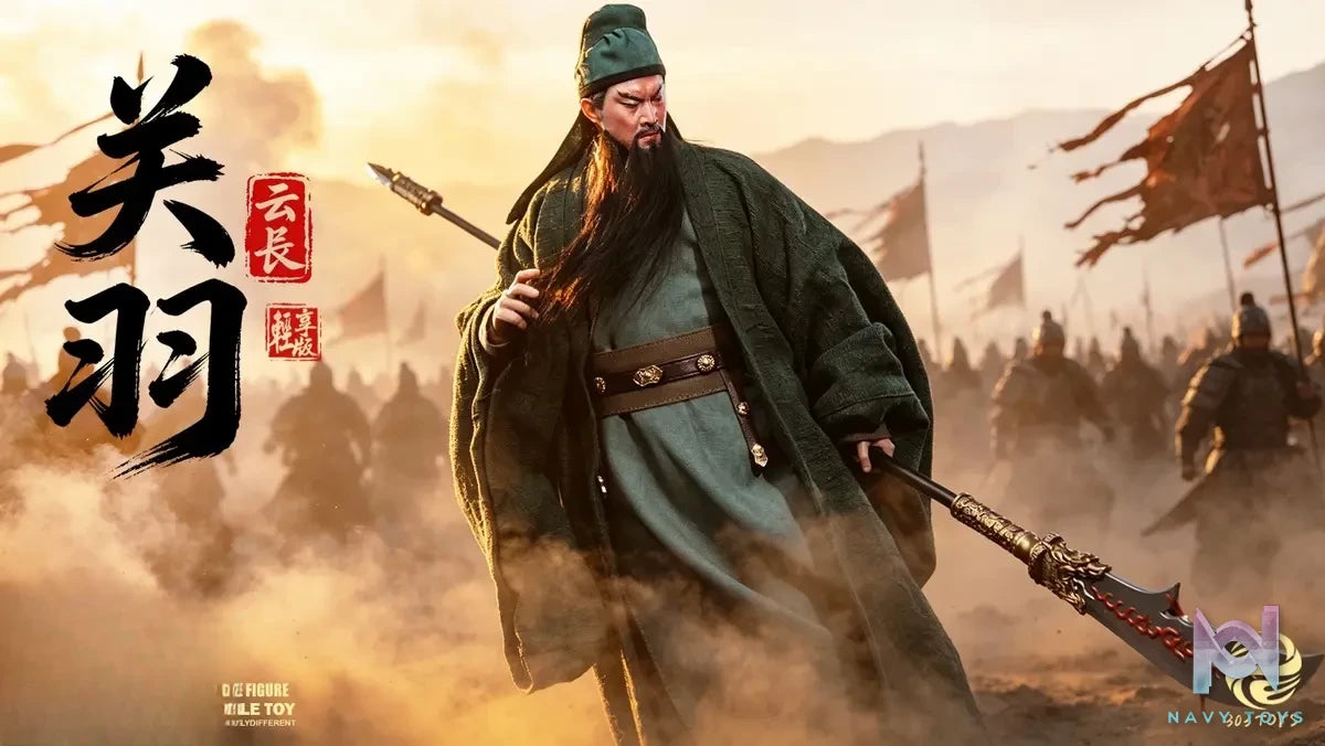 303TOYS – 1/6 Action Figure Guan Yu X Zhang Fei X Liu Bei X Zhuge Liang NO.QX003 QX004 QX005 QX006 QX007 (Light Version) (Licensed)