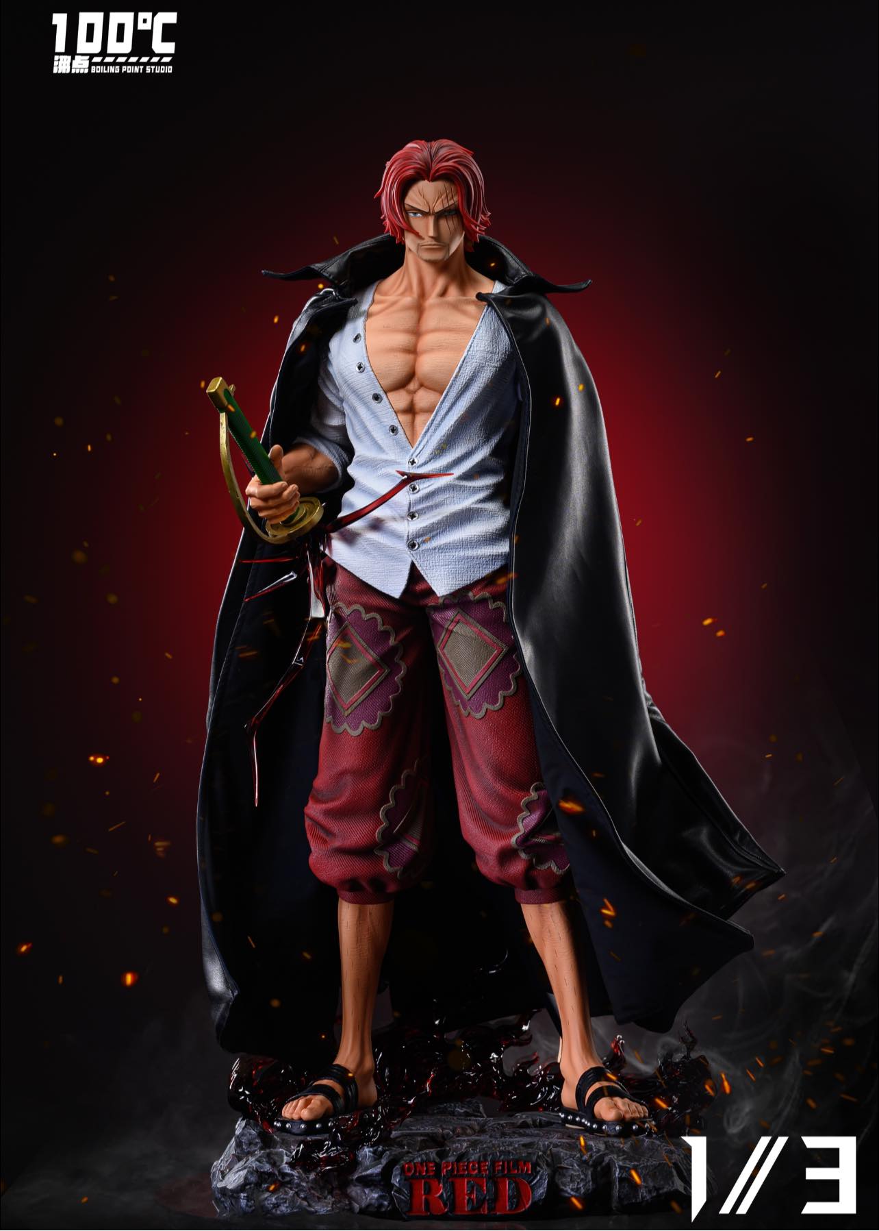 Shanks Boiling Point Studio resin statue boiling point studio anime figure